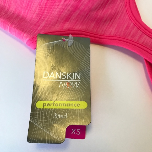 Danskin Now Active Pink Womens Sports Bra - Picture 4 of 6